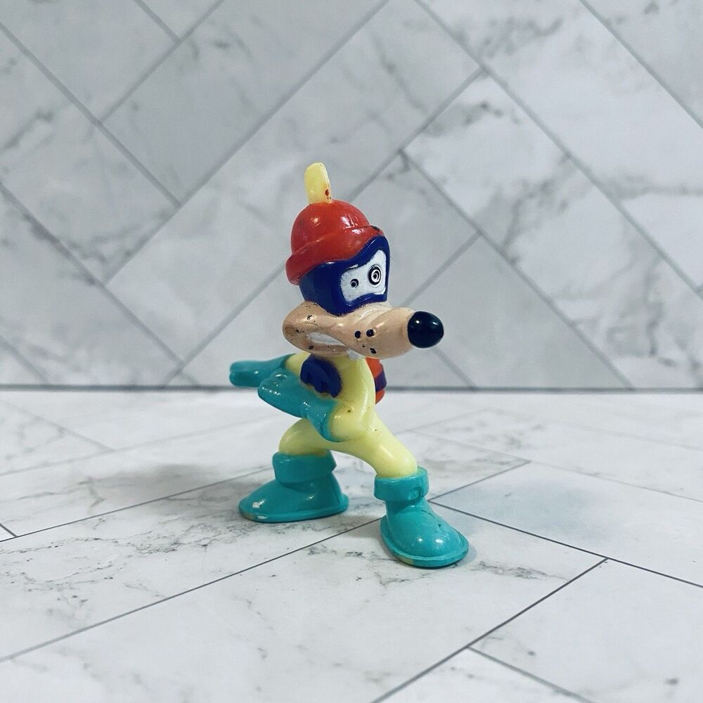 Vintage Megavolt 1991 2" PVC Figure Disney Darkwing Duck Kellogg's Cereal Toy